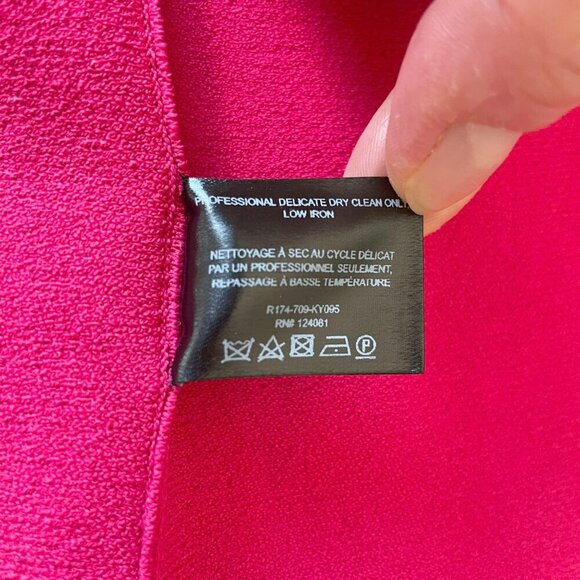 proenza schouler fluted one shoulder cut-out stretch knit midi dress - Picture 8 of 12